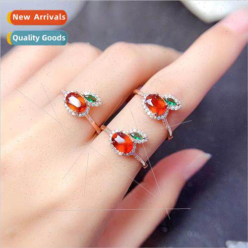 New fender garnet ring women ins orange wh  papparacha color
