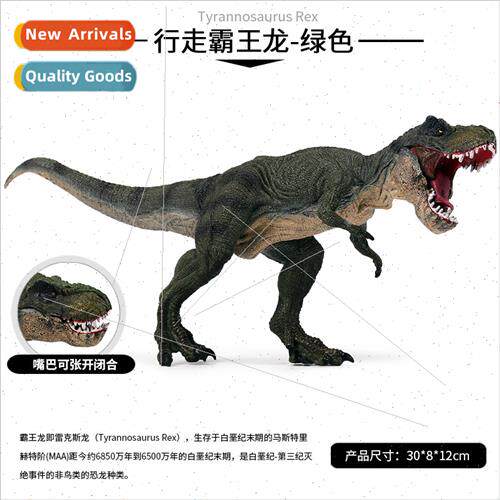 Static Jurassic Walking Tyrannosaurus Rex Dinosaur Toys Soli