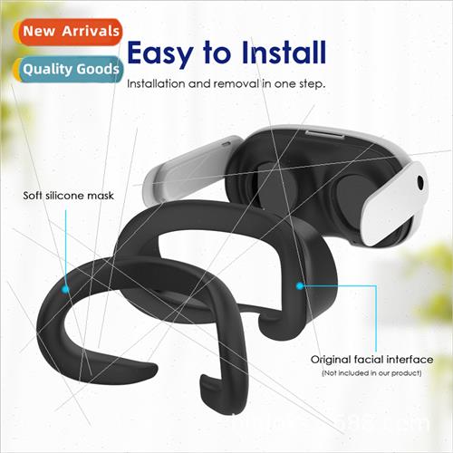 适用Oculus Quest 3 VR Glasses Accessories Blackout Anti-fog