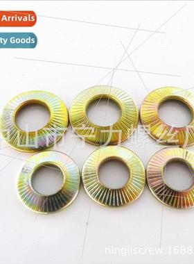 color zinc plated disc washers M4-M16 knurled -slip washers