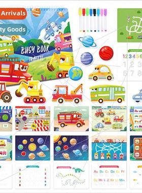 Transportation theme busy bookbusy bookchildren preschool le