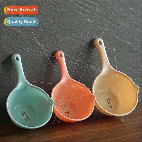 Plastic thickened water scoop kchen long handle water scoop
