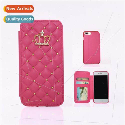 适用iPhone 6 plus Crown Plug S7egde Flip Stx Protective Case