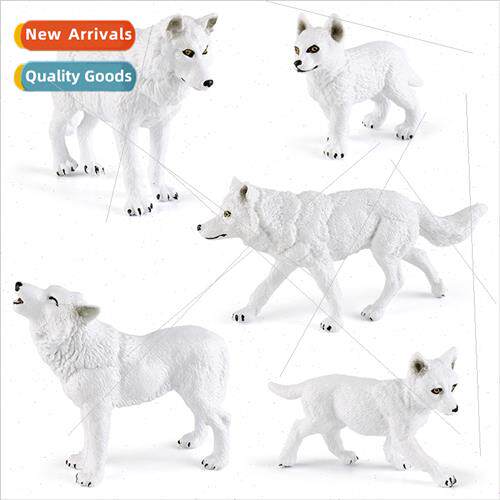 Wildlife Arctic wolf model children science education cogniv