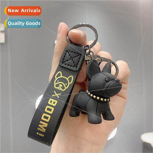French bulldog cute doll key chain bulldog creative car key