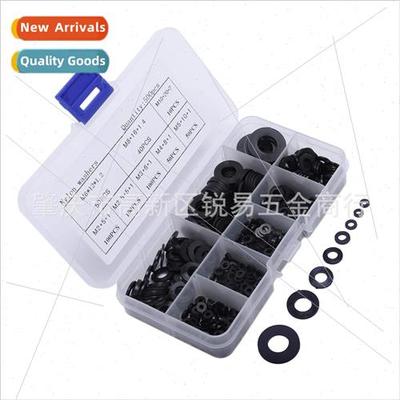 500pcs black whe nylon gasket washer M2M2.5M3M4M5M6M8M10