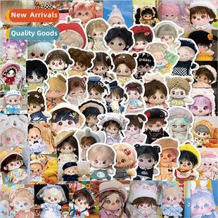 doll stationer beauty cotton cute stickers student sheets