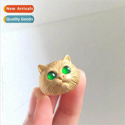 Cat ring female tide niche single ring cute wind index finge