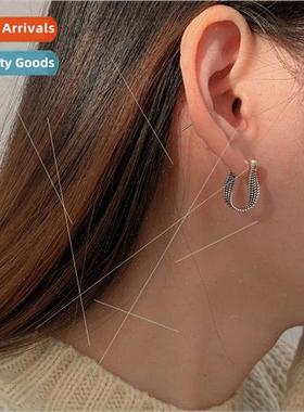 Twisted Twist Earrings Buckles Fashion M?bius Earrings Vint