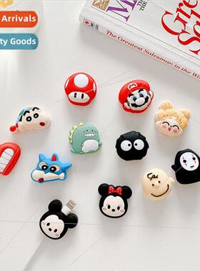 Soft Rubber Data Cable Protector Protective Cover Anti-break