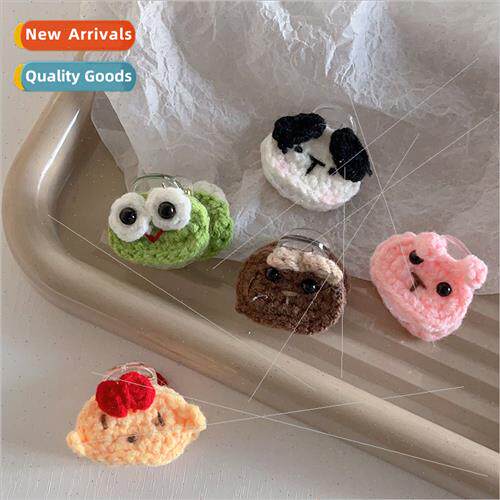 Headdress cute hair clips wool weaving bunny bear chick scra