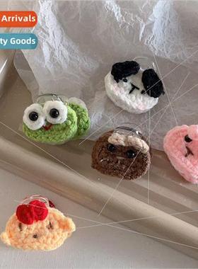 Headdress cute hair clips wool weaving bunny bear chick scra