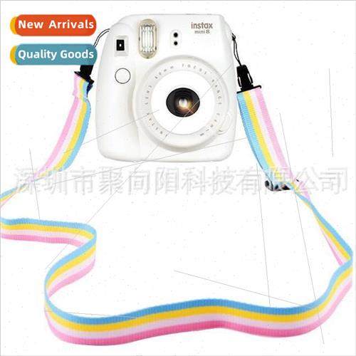 Polaroid camera instax mini 12/11/9/25 strap rainbow shoulde