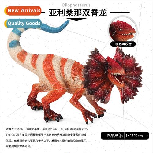 Arizona Dilophosaurus Jurassic Solid Dinosaur Toys Dilophosa