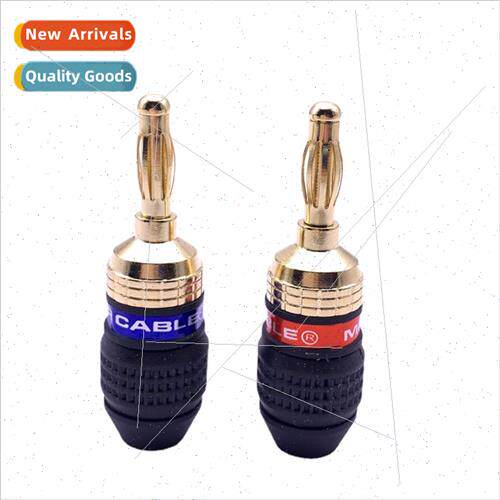Monster 24K plated real all copper gold banana head Speaker