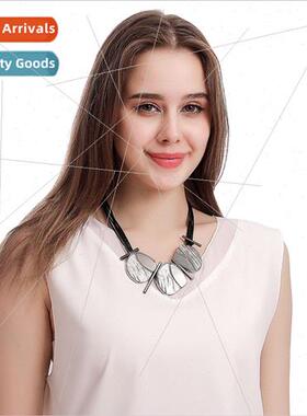 Necklace Europe Fashion Atmosphere Necklace Two Color Collar