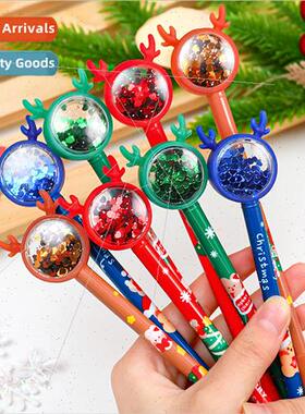 pen Students cute elk signature pen Christmas stationery sma