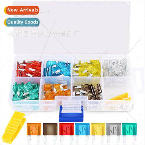 120pcs Boxed Small Auto Fuse Blade Insert Aluminum 5A-30A Se