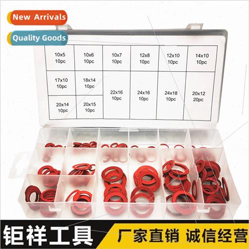 150PC red steel paper flat washers fast bar paper red paper