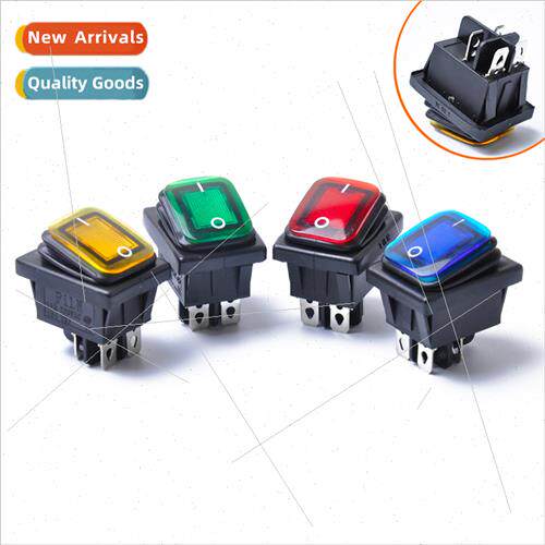 Automotive 12V four-legged two-posion multi-color wh light O
