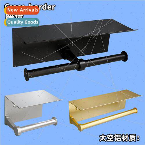Space Aluminum Kitchen Bathroom Toilet Paper Towel Holder To