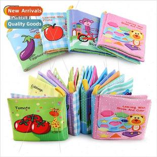 2017 Baby Cloth Book Early Learning  Baby English Cognive Pa