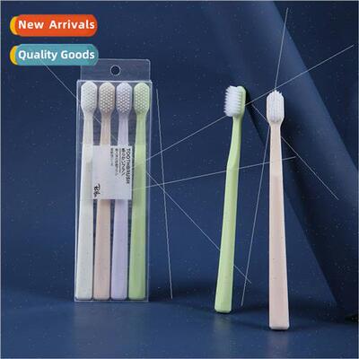 Japan mple Soft Bristle Household Toothbrush 4pcs Adult Gum