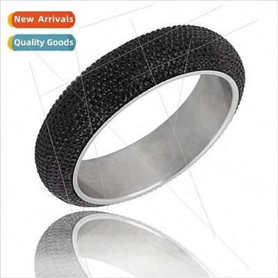 Europe popular 12 rows full circle diamond encrusted stainle