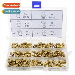 100pcs brass grease brass grease nozzle M6M8M10 fting access