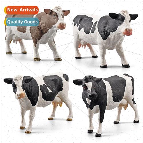 Farm Poultry vestock Cow Model mmental Cow Black Whe Cow Orn