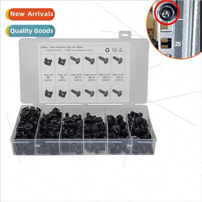 Box 50 M6 Screws Enclosure Cabinet Cassette Nuts Cabinet Tri