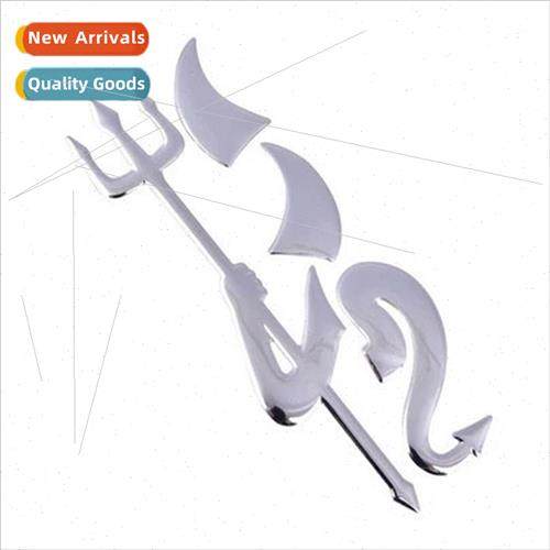 R720 soft rubber devil car stickers stereo car stickers 3D s