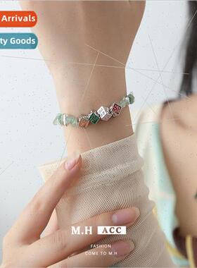 Autumn Winter Fortune dice bracelet female new Chinese fashi