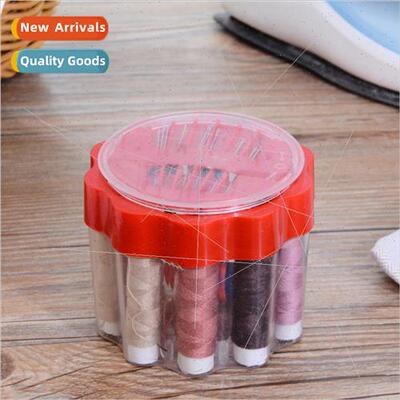 Korea portable household needle thread box paper ruler threa