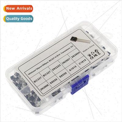200PCS TO-92 Diode Transistor 20 each 10 sizes 2N2222 BC337-
