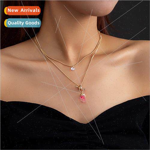 Europe New che Hundred rose red faux natural stone double la