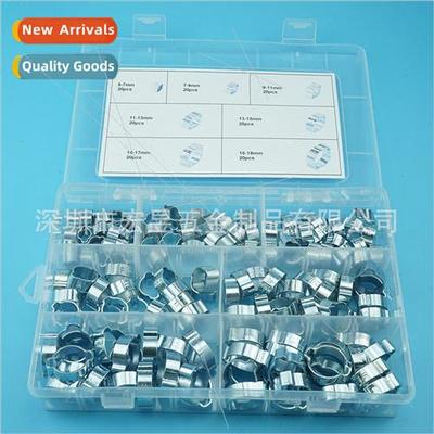 140pcs galvanized steel binaural clamps Universal clamping r