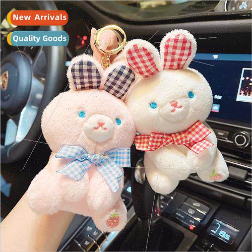 Plush rabb charm bag doll key chain car cute doll keychain d