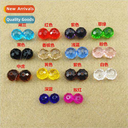 6 8% crystal flat beads wheel beads flat beads crystal beads