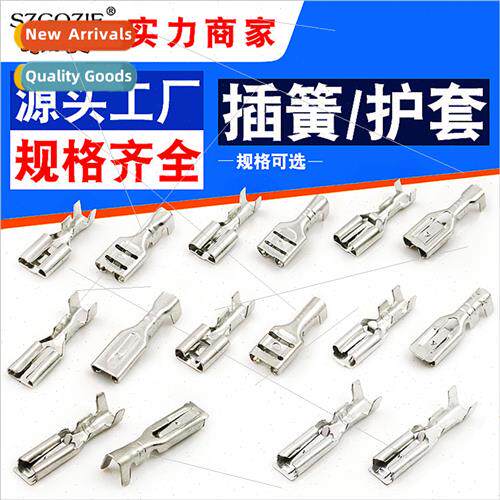 Cold press wiring 2.8 swch terminal 6.3mm insert spring 5.2