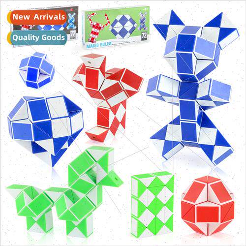 Hundred change magic ruler 24 sections educational toys shap