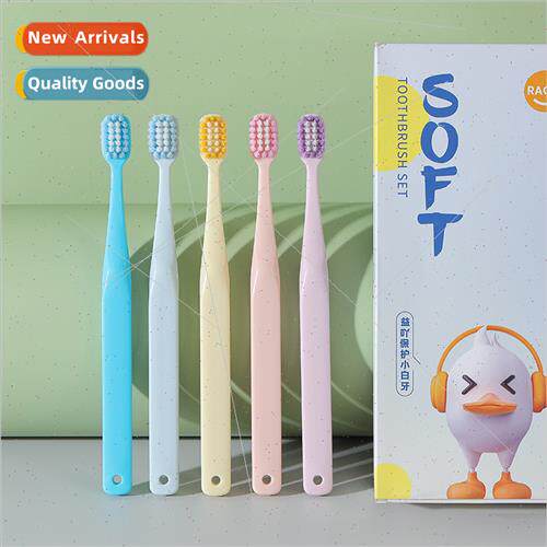 New small whe duck colorful soft bristles toothbrush 10 pack