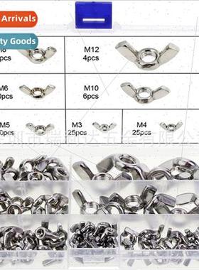 100pcs 304 Butterfly Nut Set HScrewed Nuts Sheepshead Dollar