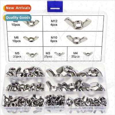 100pcs 304 Butterfly Nut Set HScrewed Nuts Sheepshead Dollar