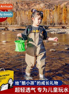 Catch sea waterprohalf water pants catching fish onepcs play