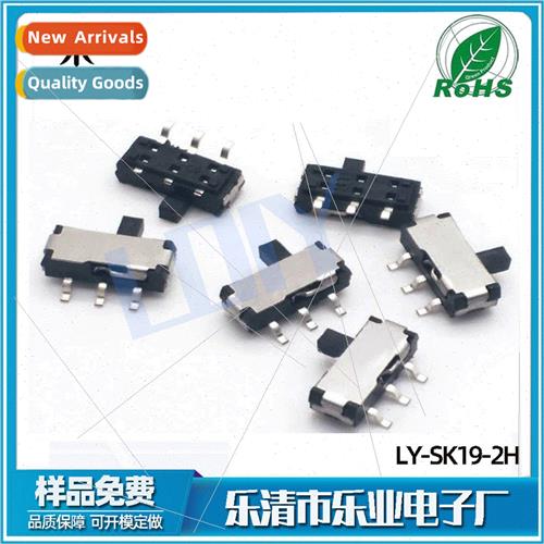 Chip mini 2-posion two-posion horizontal toggle swch ngle si
