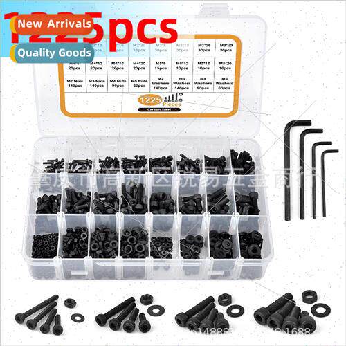 1225pcs boxed 12.9 black cup head hexagon socket head cap sc
