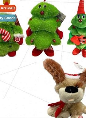 Christmas Electric Plush Toys Christmas Tree nging Dancing C