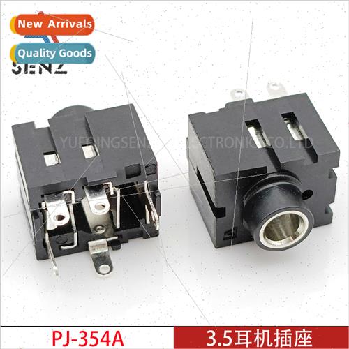 3.5mm headphone socket PJ-354A 180 degree vertical straight