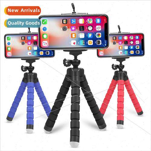 Sponge Tripod Octopus Holder Universal Cell Phone Sponge Tri
